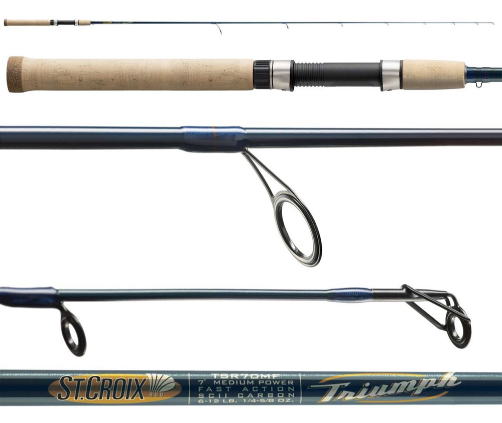 St. Croix Triumph fishing rod